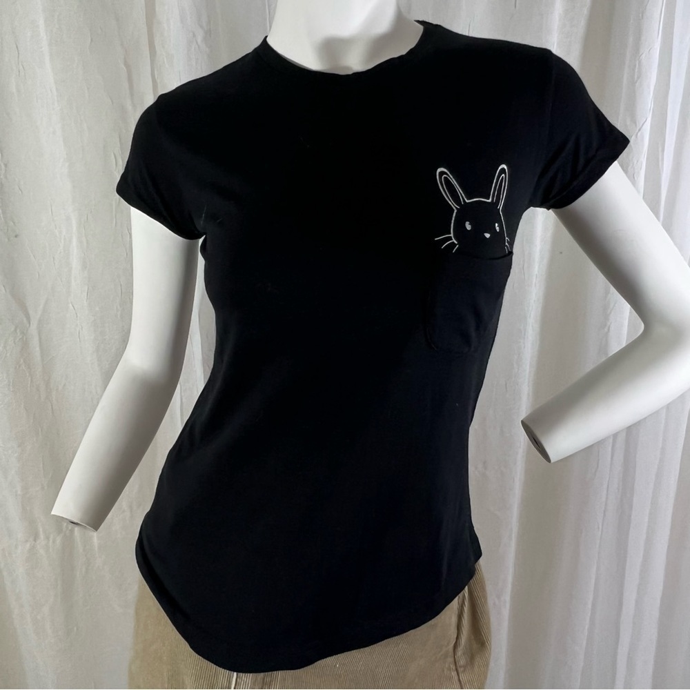 Laugh Out Loud Always Bunny Graphic Shirt Small - Picture 3 of 8